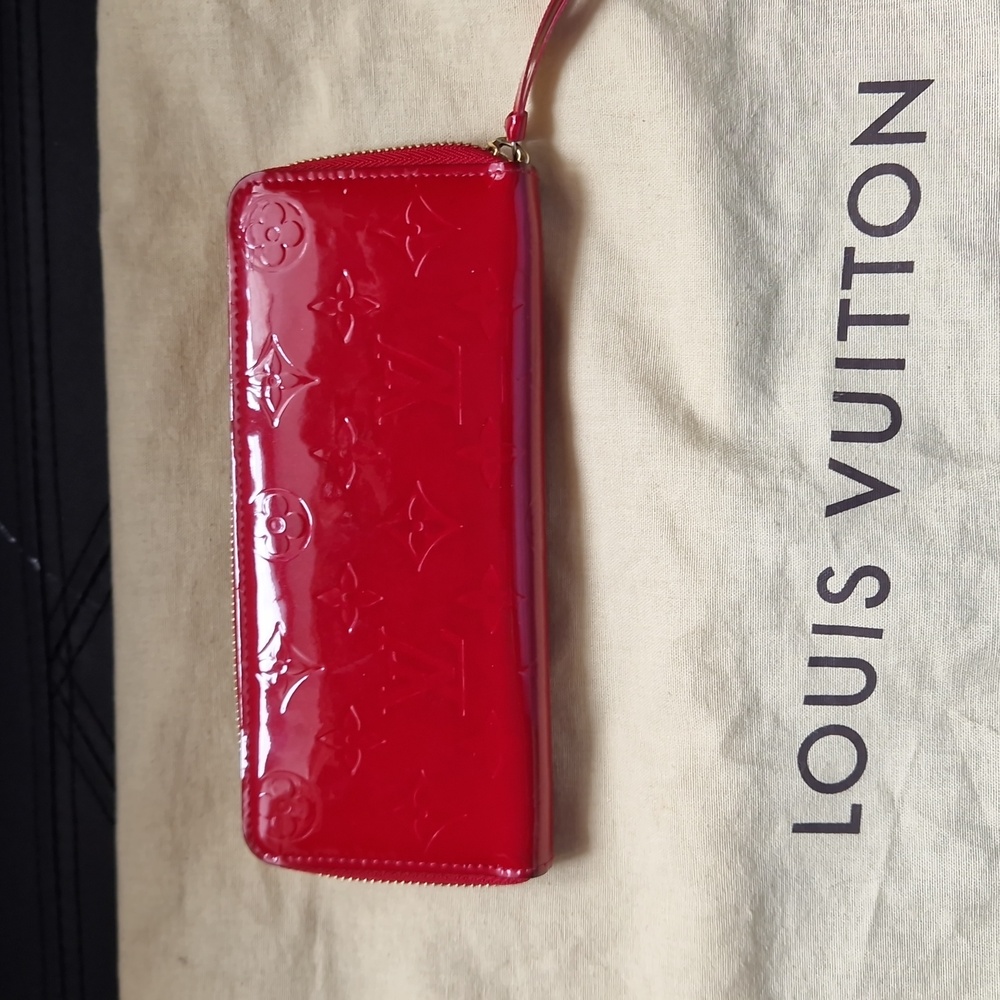 Louis Vuitton Red Wallet